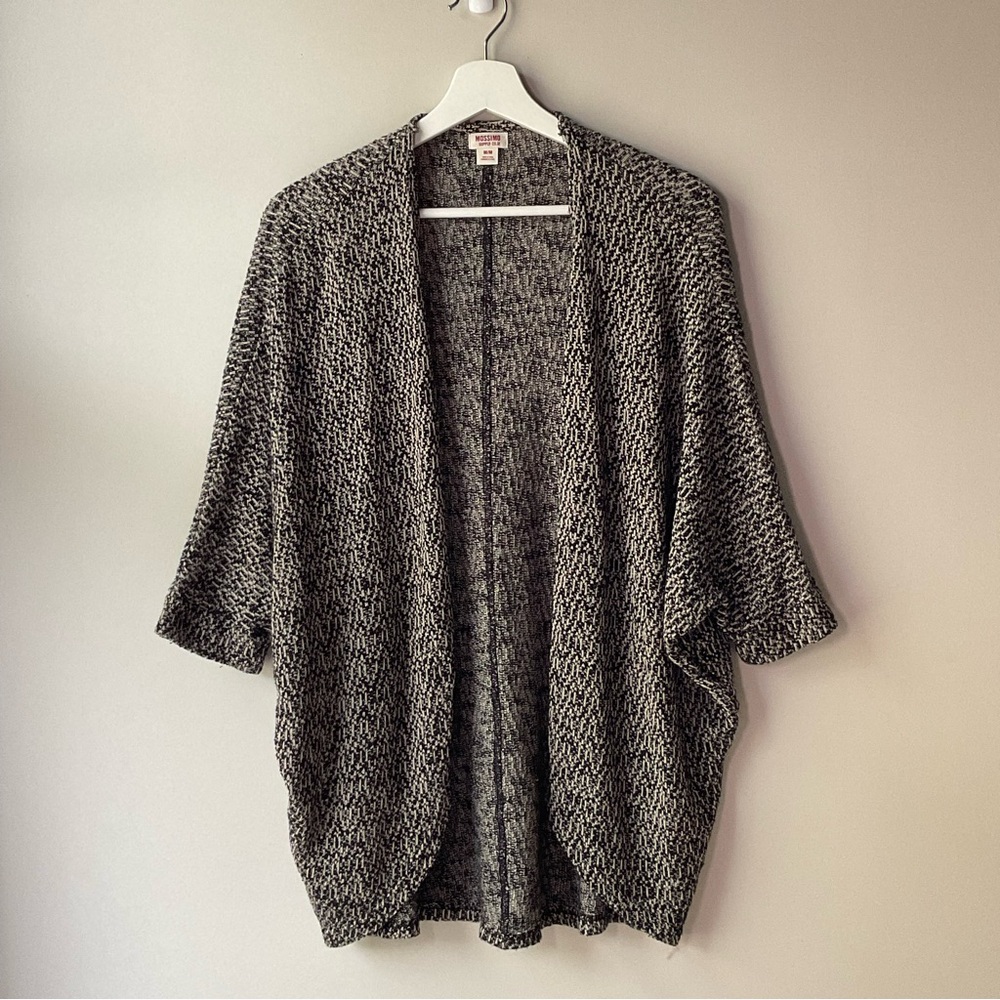 Mossimo Tan & Black Shrug Medium